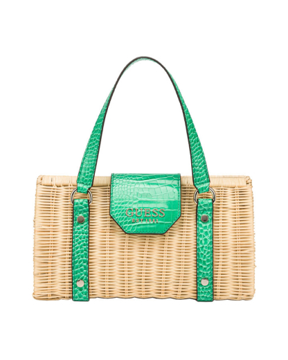 Bolsa de Mão Paloma Feminina Verde - Guess | Bolsa de Mão Paloma Feminina Verde